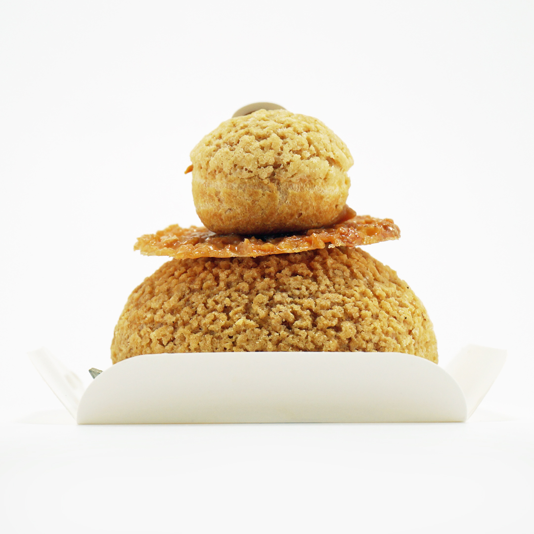 religieuse caramel au beurre salé de belles manières