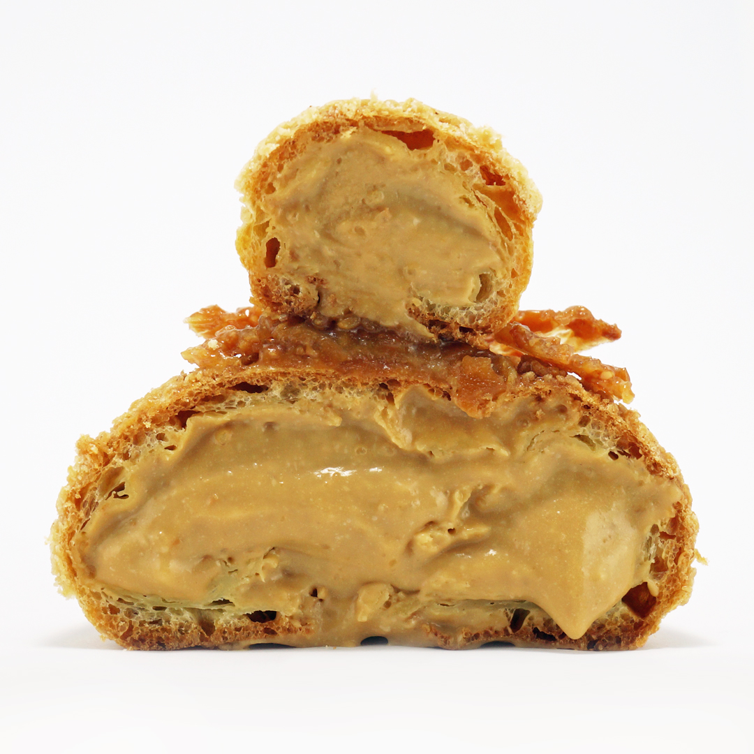 religieuse caramel au beurre salé de belles manières
