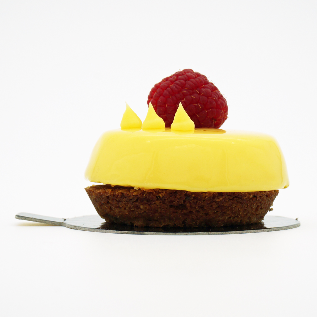 tarte passion framboise casse-noisette