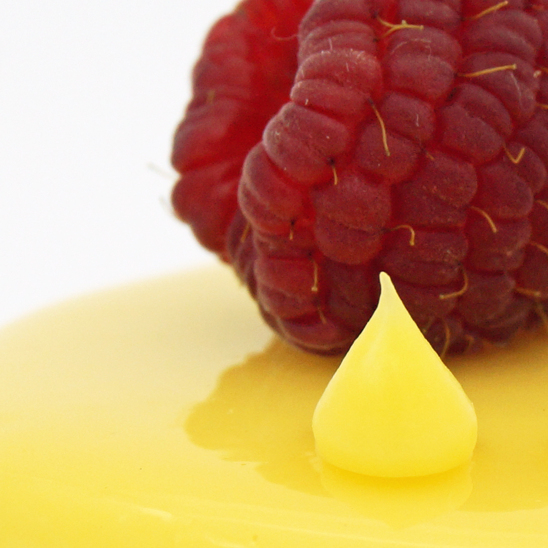 tarte passion framboise casse-noisette