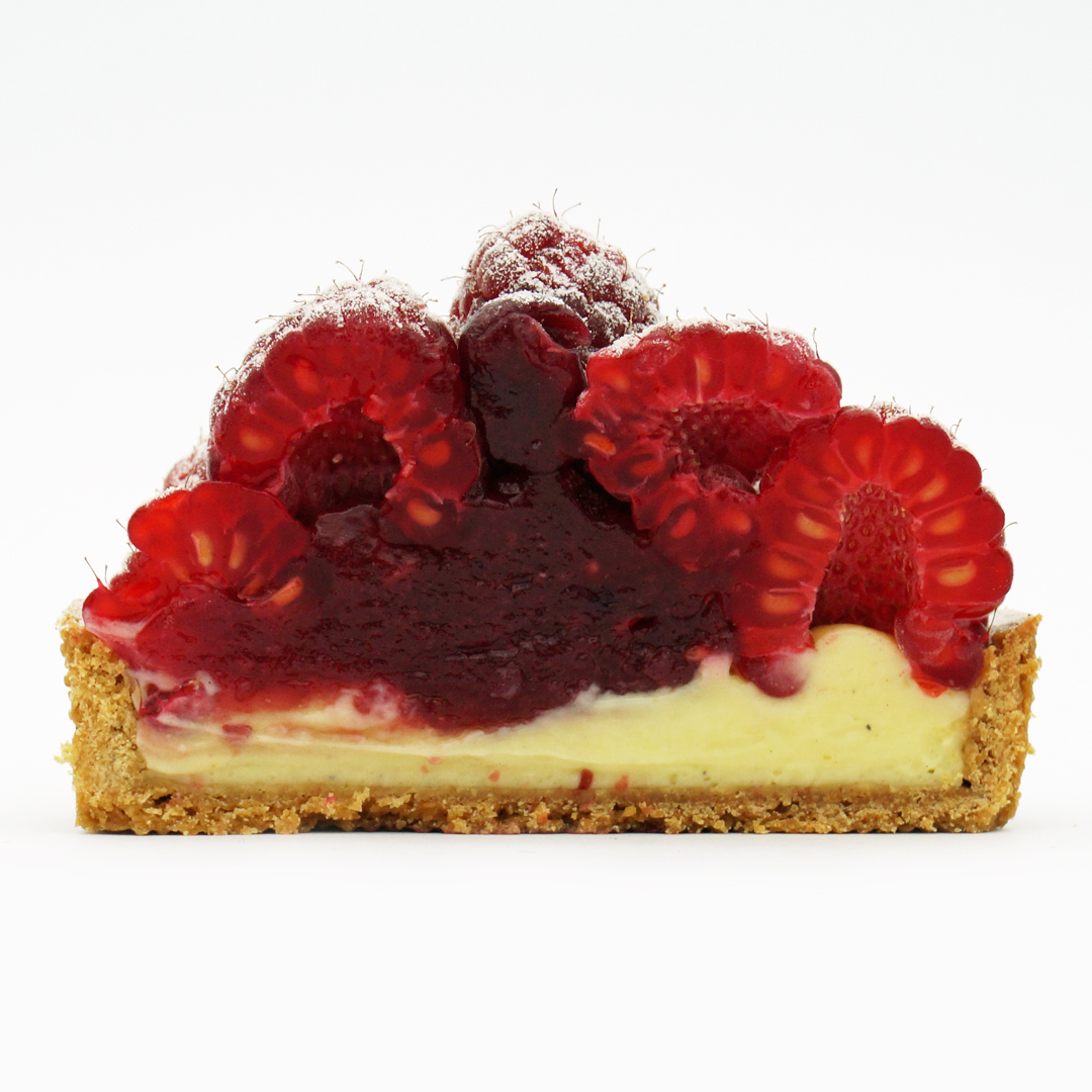 tarte aux framboises l'artisan des gourmands