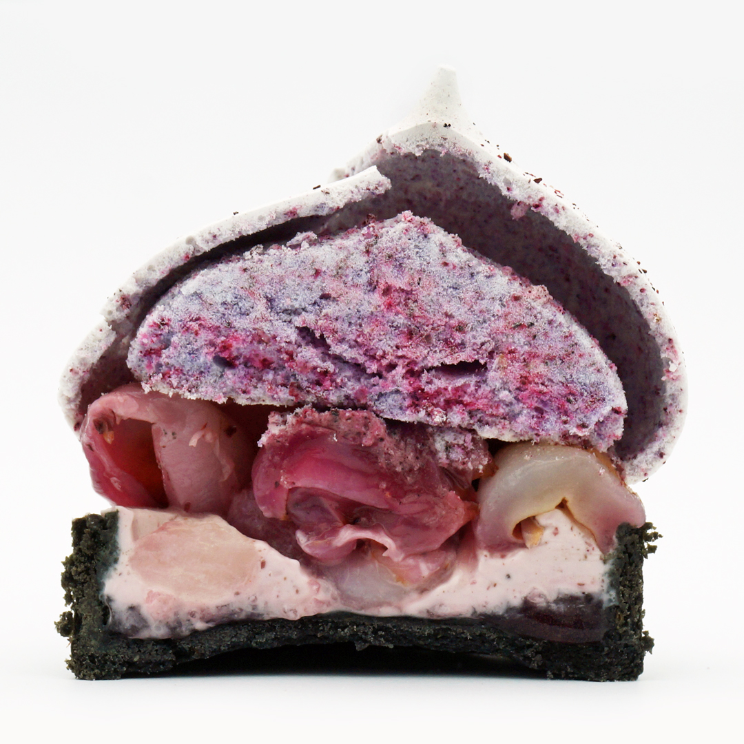 tarte litchi hibiscus the French bastards