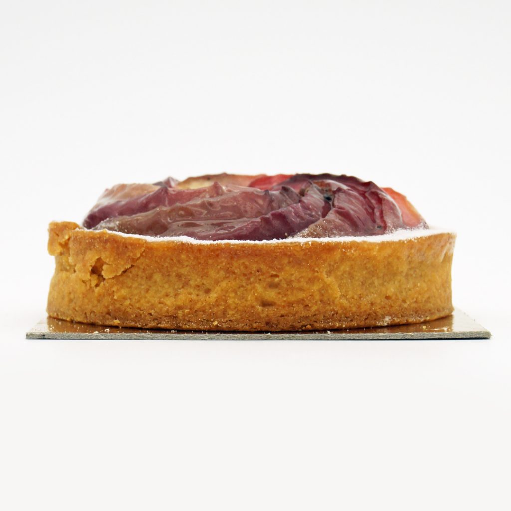 tarte aux pêches blanches carette