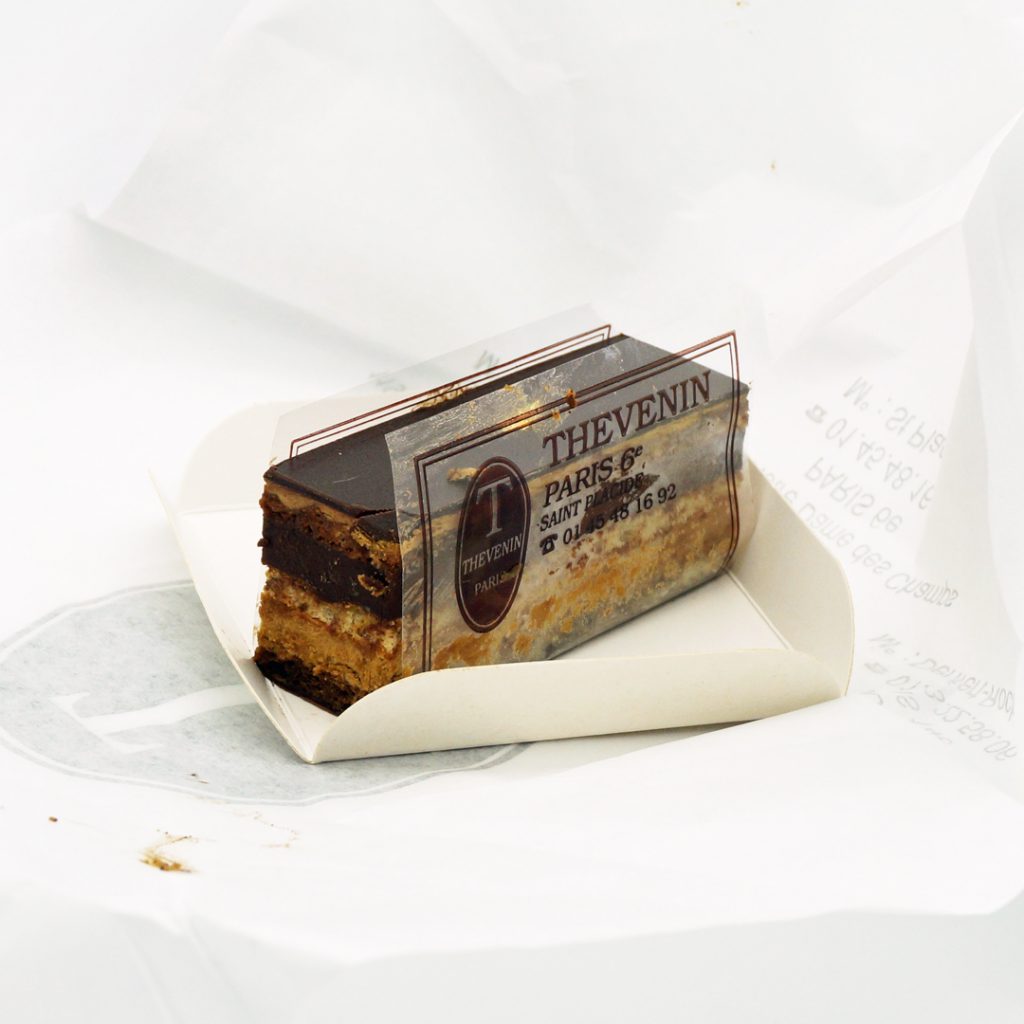 gâteau opéra par thévenin