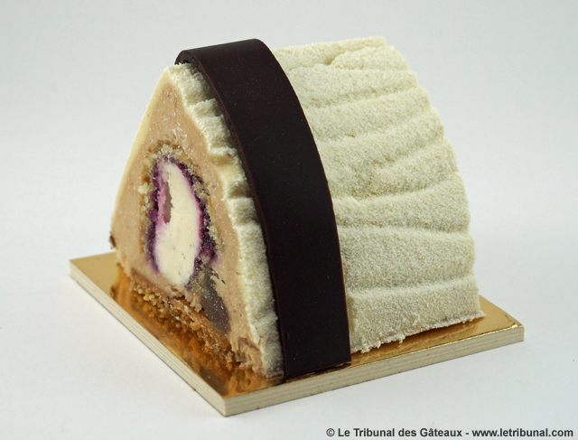 [NOËL] Bûche Marrons Cassis par La Grande Epicerie de Paris