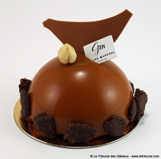 Dôme au Chocolat au Lait par Gilles Marchal