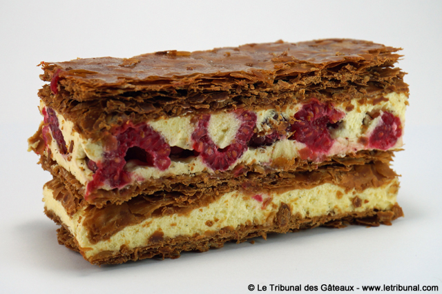Millefeuille aux Framboises par Le Moulin de La Vierge
