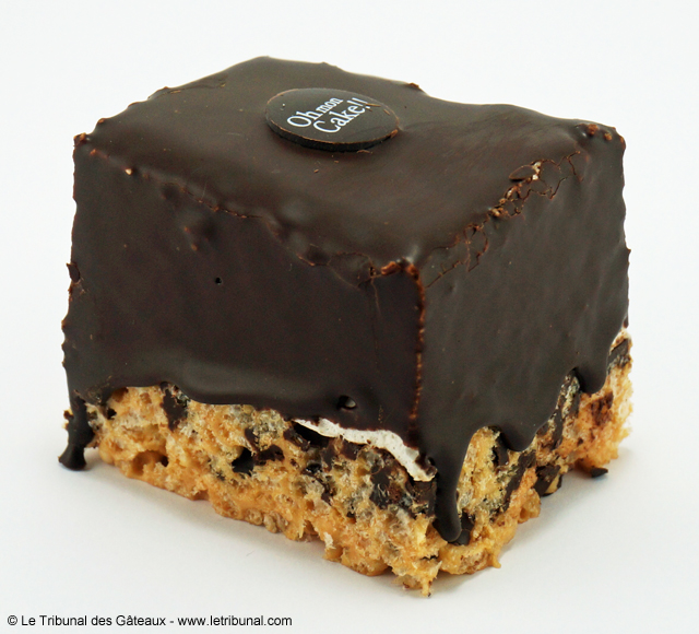 Biscuit de Riz Soufflé avec Guimauve et Chocolat par Oh Mon Cake