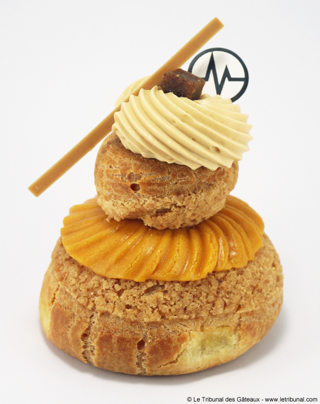 Religieuse au Caramel Miss K par Christophe Michalak