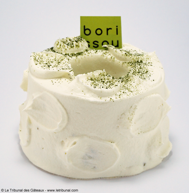 Chiffon Cake au Thé Matcha par Borissou