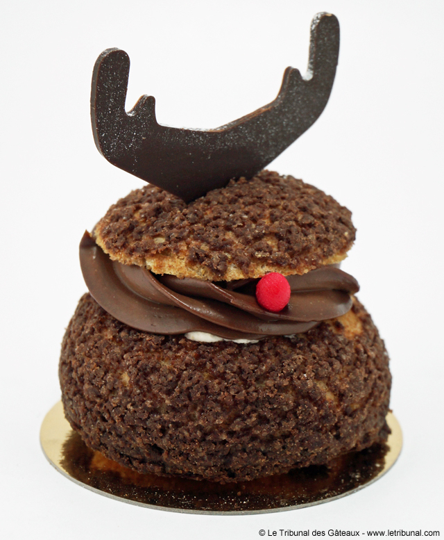[Noël] Chou Chou Rodolphe par Gâteaux Thoumieux