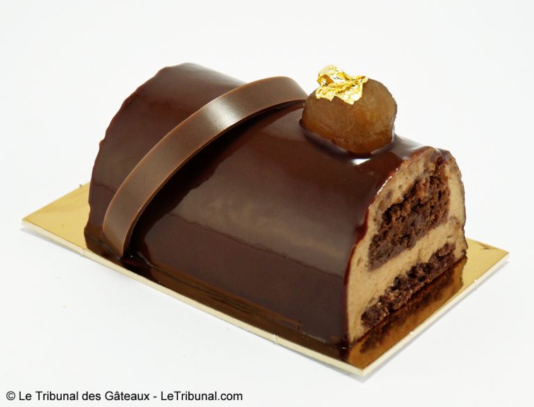 [Noël] Bûche Marroni par La Maison du Chocolat