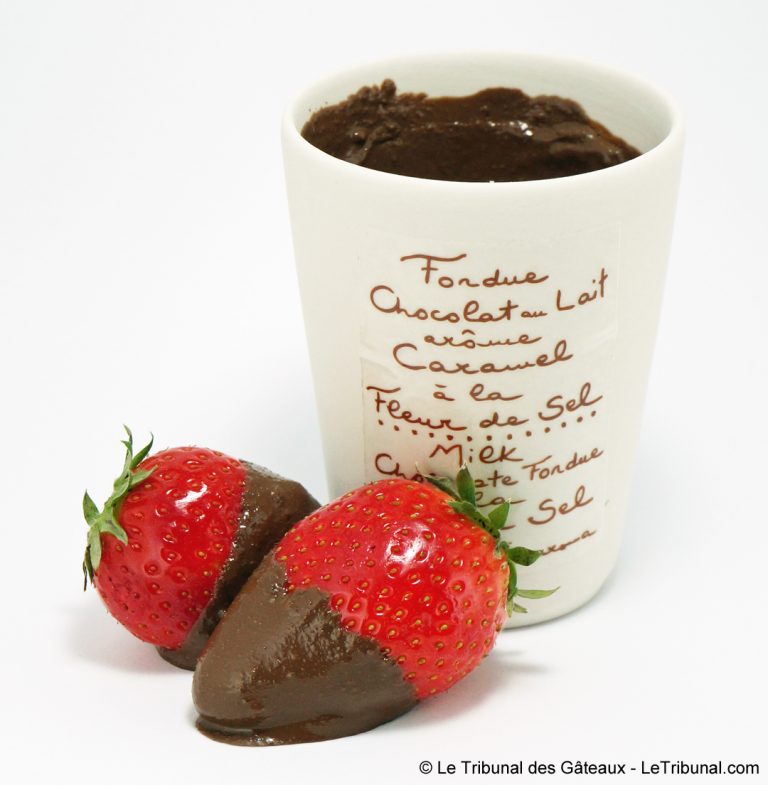 Fondue Chocolat au Lait Caramel par Les Anysetiers du Roy
