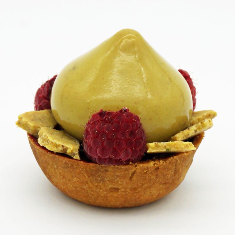Tarte Pistache Framboise par Arnaud Lacroix