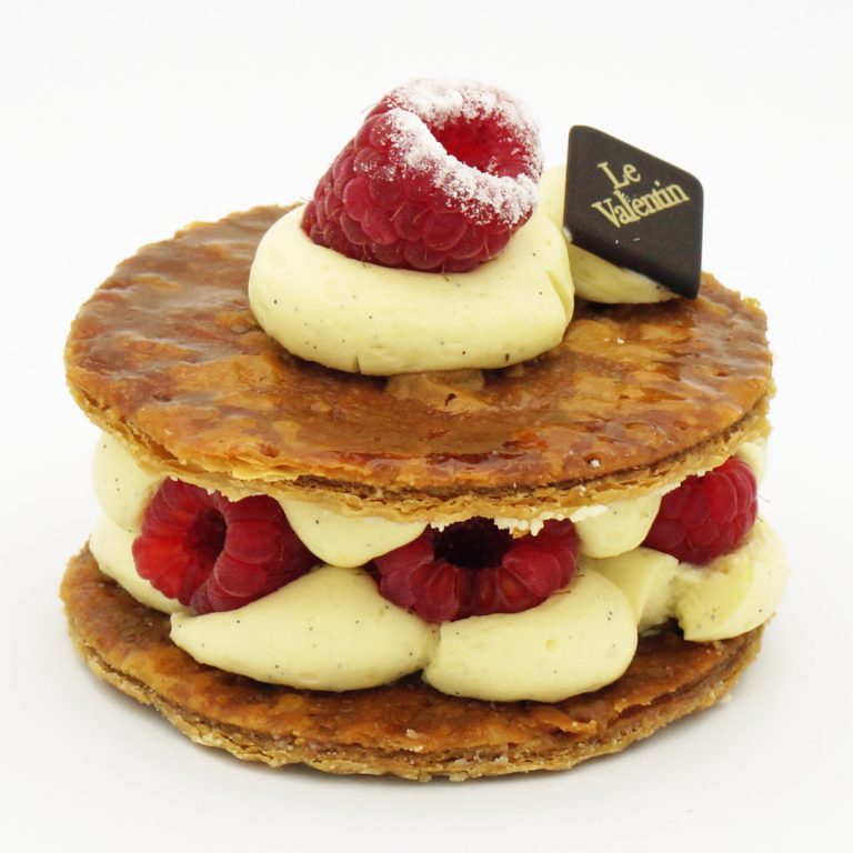 Millefeuille aux Framboises par Le Valentin