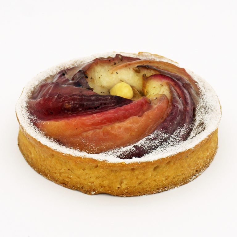 Tarte aux Pêches Blanches par Carette