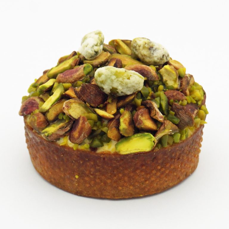 Tarte aux Pistaches d’Iran par Yann Couvreur
