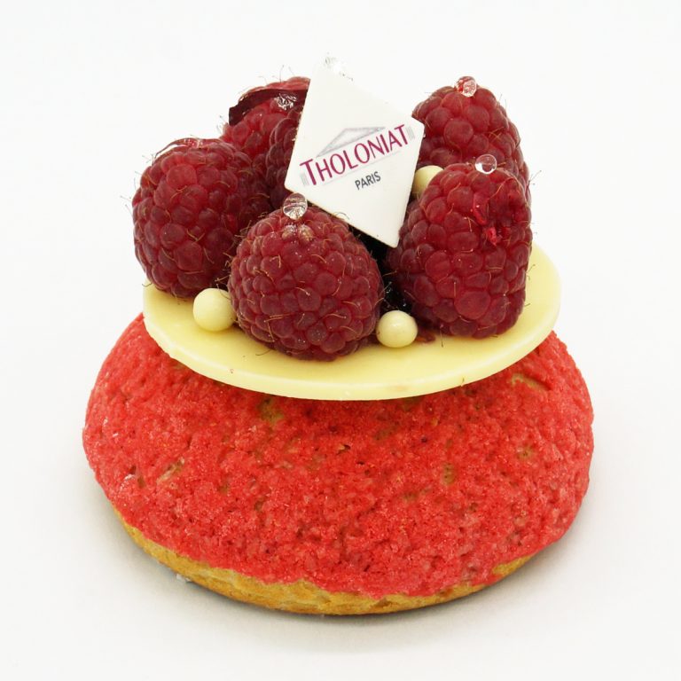 Chou Litchi Framboise par Tholoniat