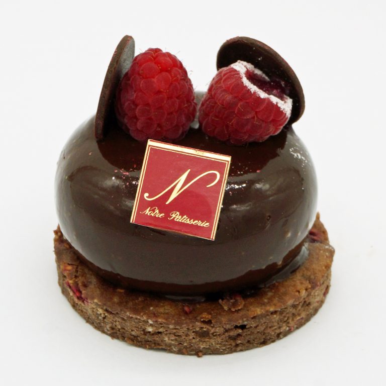 Choco Cœur Framboise par Notre Pâtisserie