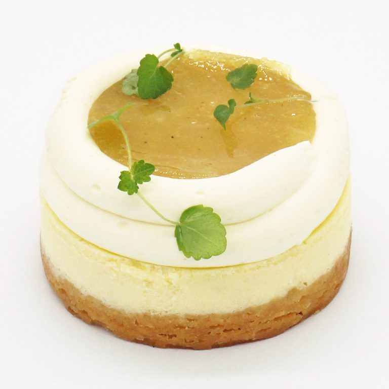 Cheesecake Poire-Sansho par Ophélie Barès pour Le Temps et le Pain