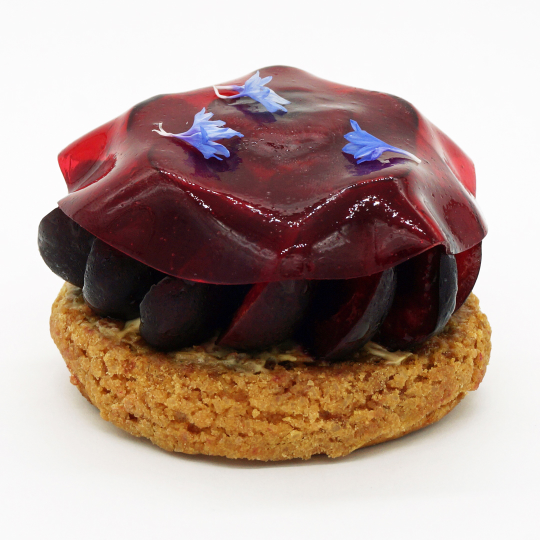 Paris-Brest Cerise Pistache Hibiscus par Le Mandarin Oriental